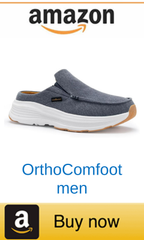 OrthoComfoot Arch Support Slippers for Plantar Fasciitis