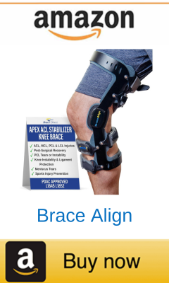 Brace Align hinged Range of Motion control knee brace