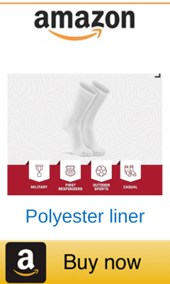 Polyester sock liners