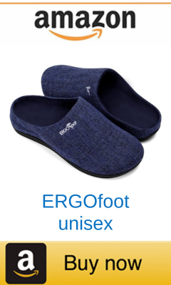 ERGOfoot unisex slippers with arch support