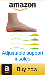 Insoles with adjustable arch support