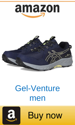 ASICS Gel-Venture men's trail running shoe for plantar fasciitis