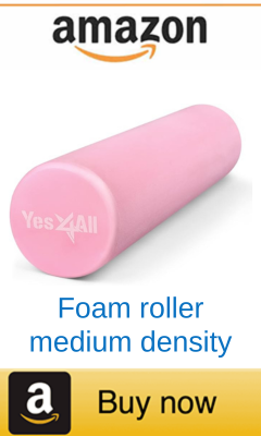 Medium density foam roller