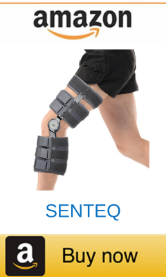 SENTEQ hinged ROM brace for LCL injuries