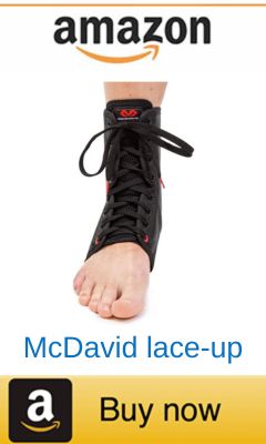McDavid high-stability lace-up ankle brace
