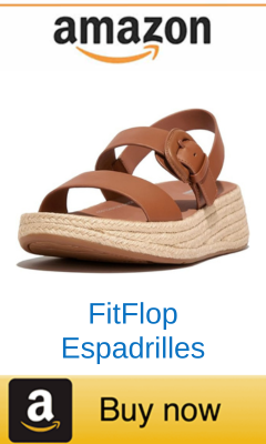FitFlop women's espadrilles for heel bursitis