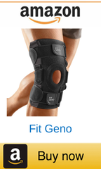Fit Geno hinged knee brace for MCL sprains