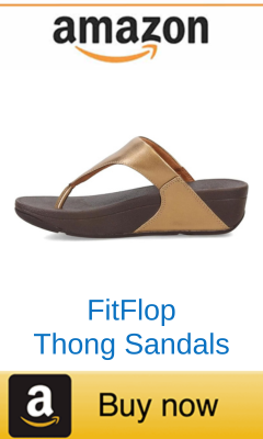 FitFlop women's thong sandals for heel bursitis