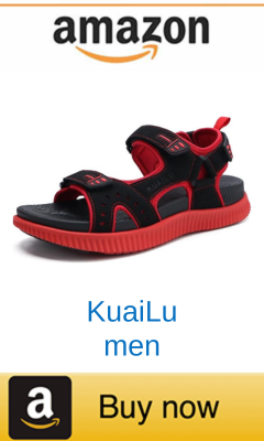 Men's arch support hiking sandals