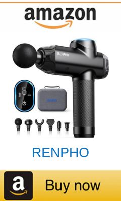 RENPHO massage gun for Achilles tendonitis