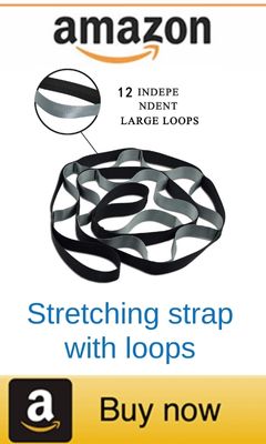 Stretching strap with loops