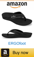 ERGOfoot arch support flip-flops