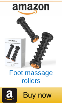 Foot roller for plantar fasciitis massage