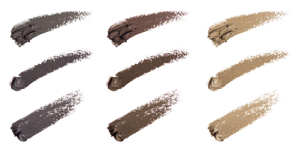 eyebrow tinting shades