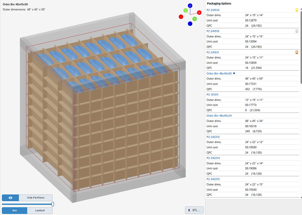 Pack Studio™ Pallet Selection Overview