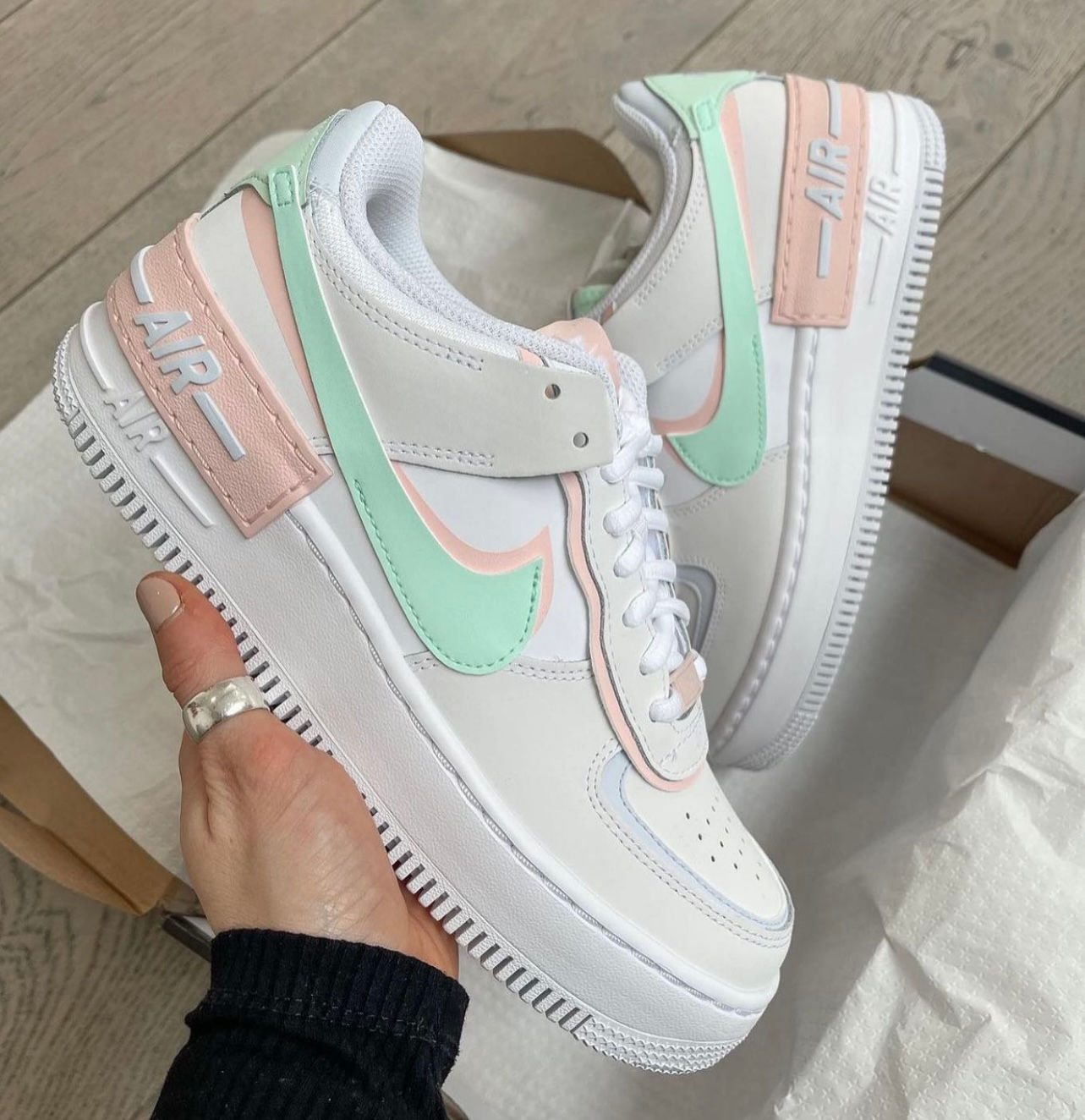 Nike Air Force 1 Shadow “Atmosphere Mint Grey”