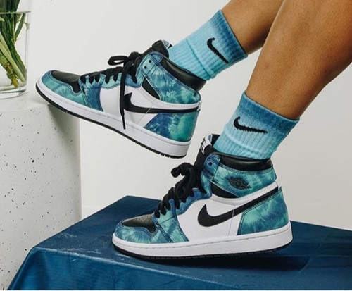 Nike Air Jordan Retro High Tie Dye Adam Shoes