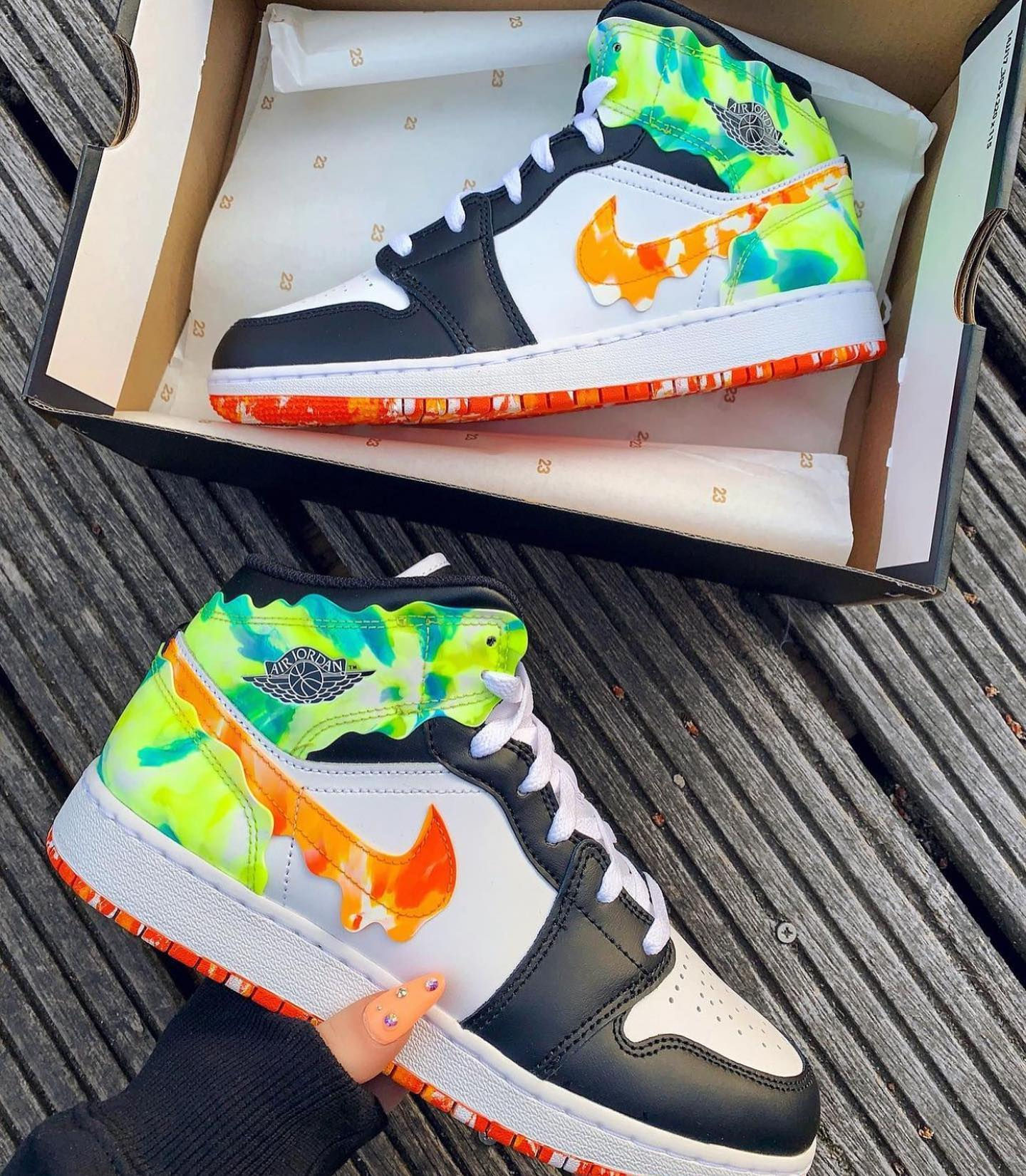 Nike Air Jordan 1 Mid “Slim Vortex”