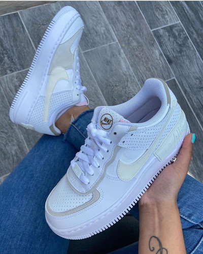 air force 1 shadow trainers white sail stone atomic pink