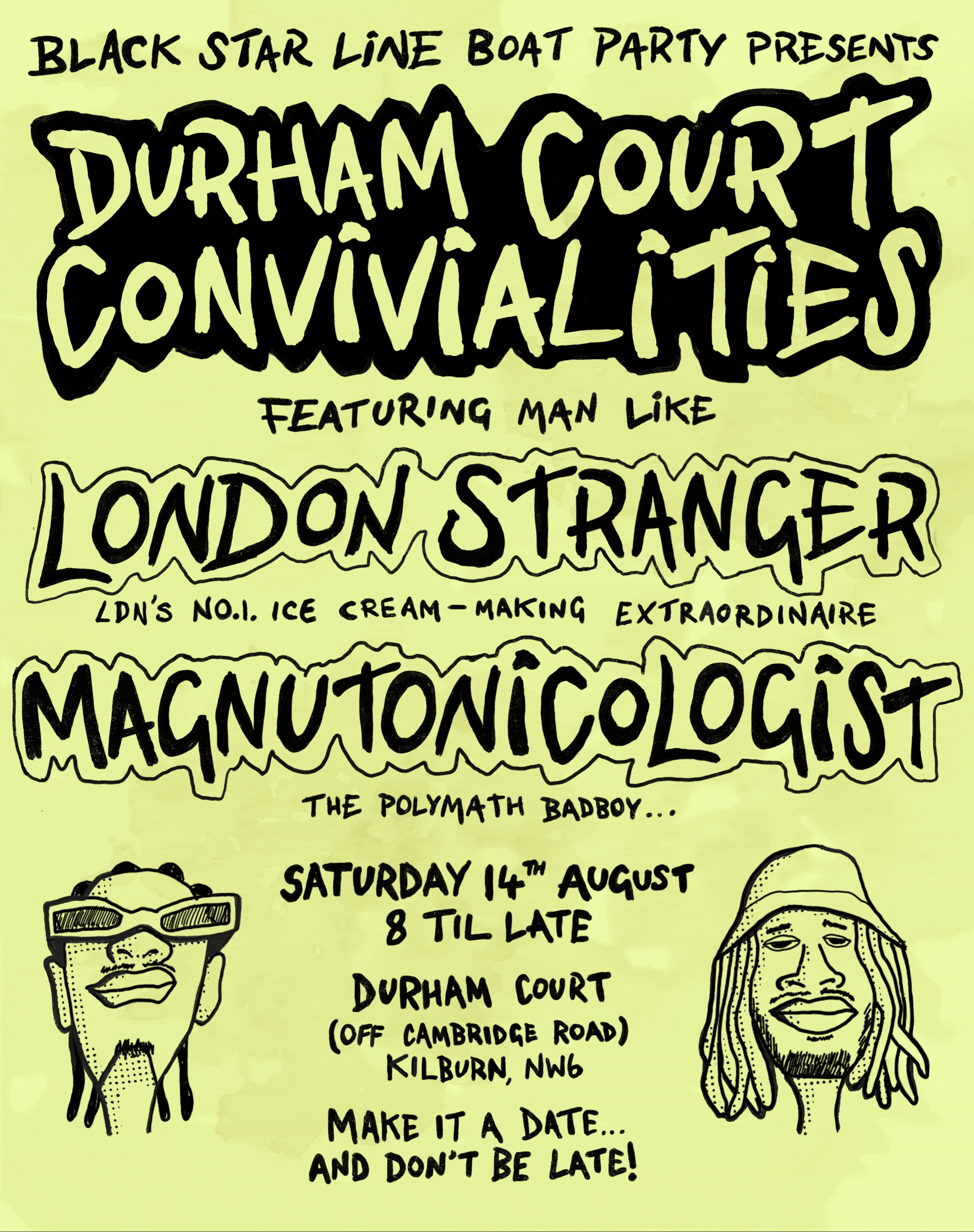 Durham Court Convivialities Flyer