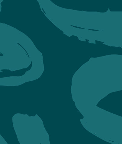 Teal background
