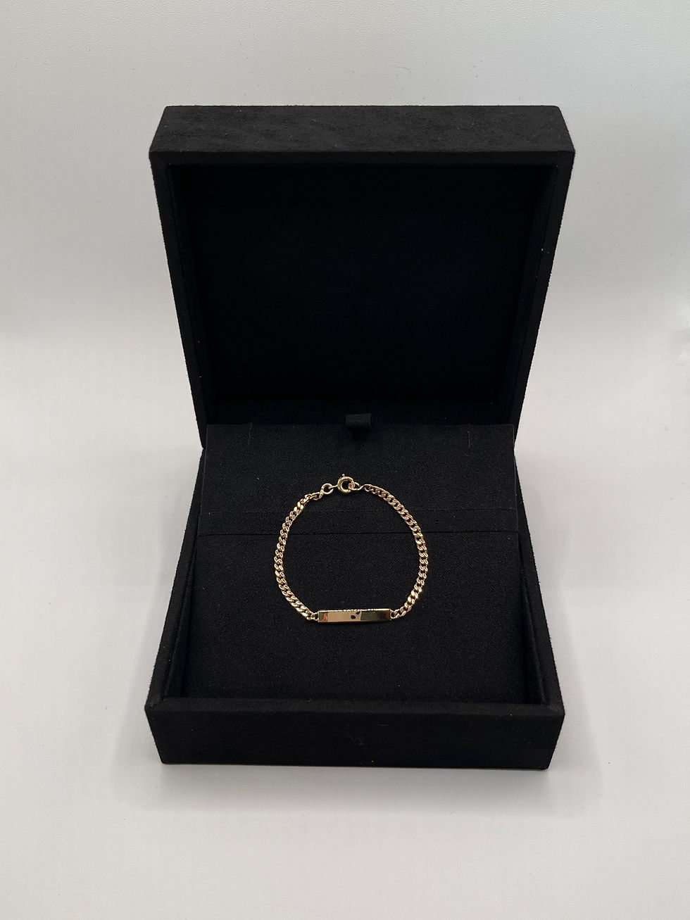 Miniatura: Bracciale in Oro Giallo 18k  Gr 3,6 con targetta personalizzabile 