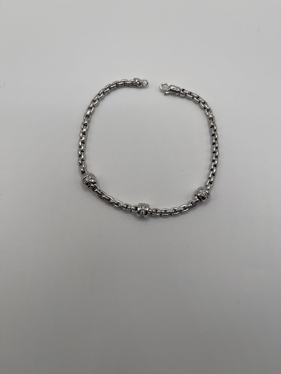 Miniatura: Bracciale in oro Bianco 18k 
