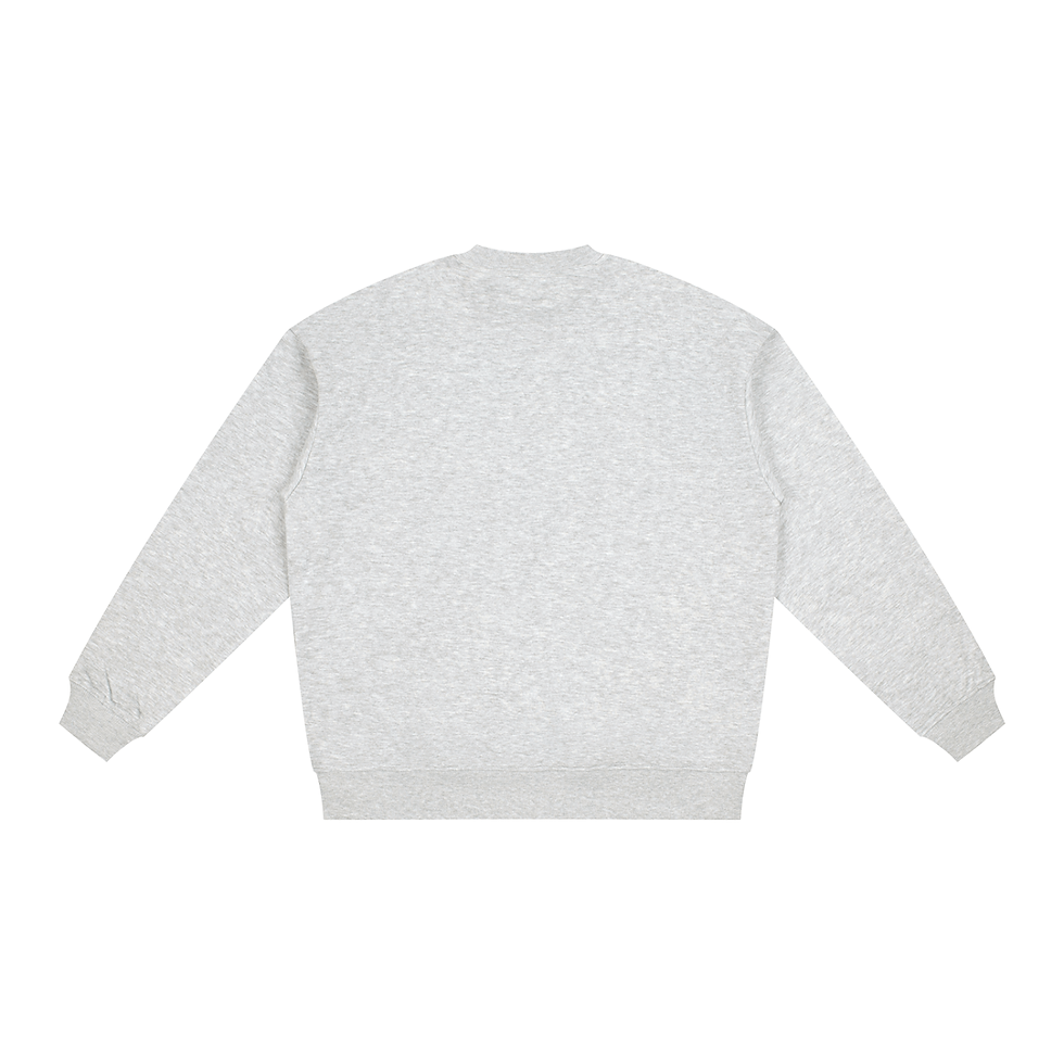 Thumbnail: Oversized Drop Shoulder Crewneck Sweatshirt