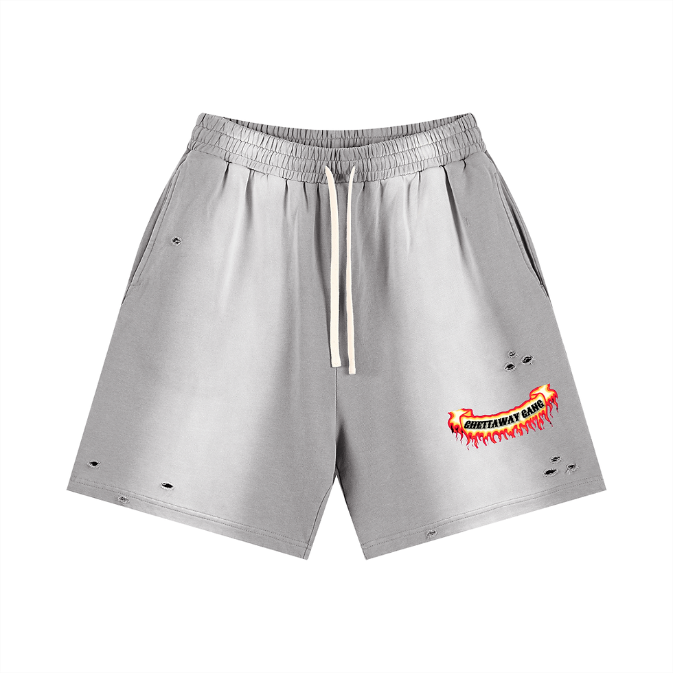 Thumbnail: Sun Fade Distressed Shorts