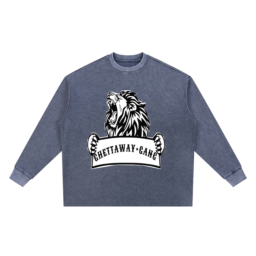 Thumbnail: Mineral Wash Waffle Oversized T-Shirt