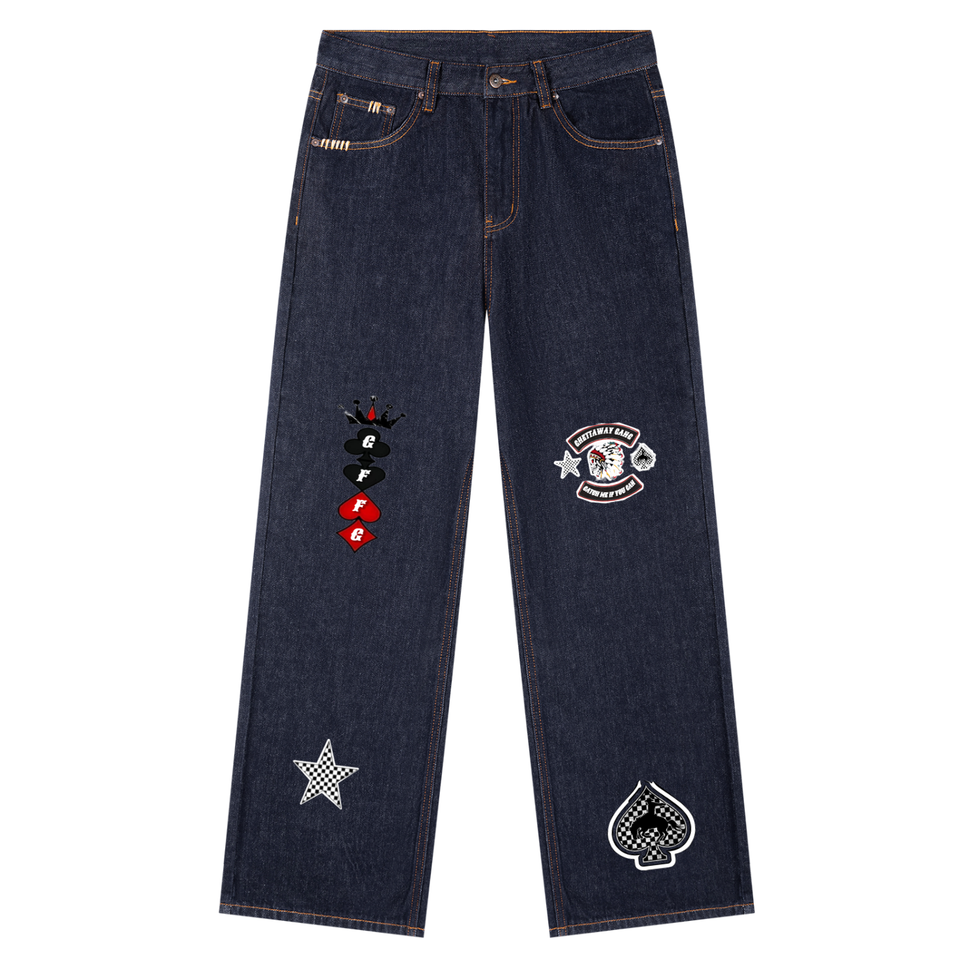 Heavyweight Straight Leg Denim Jeans