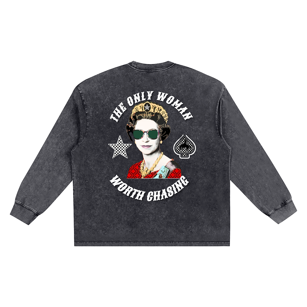 Thumbnail: Snow Washed Frayed Edge T-Shirt