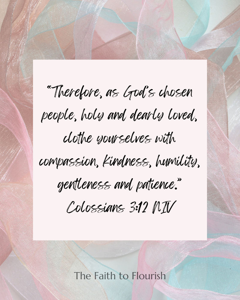 Scripture Colossians 3:12 image