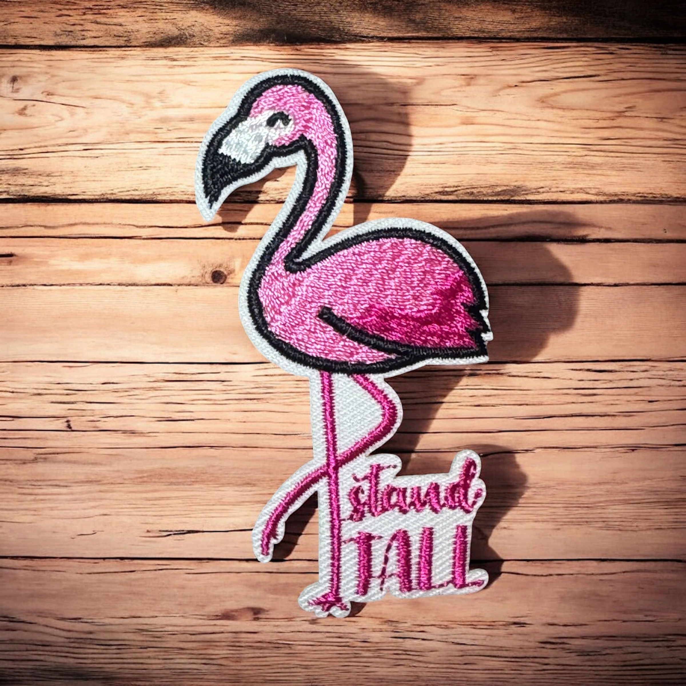 Pink Flamingo Patch