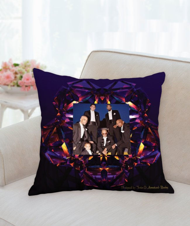 Thumbnail: 3D Look Jewel Collection Teria's Elegant Pillow and Blanket Designs