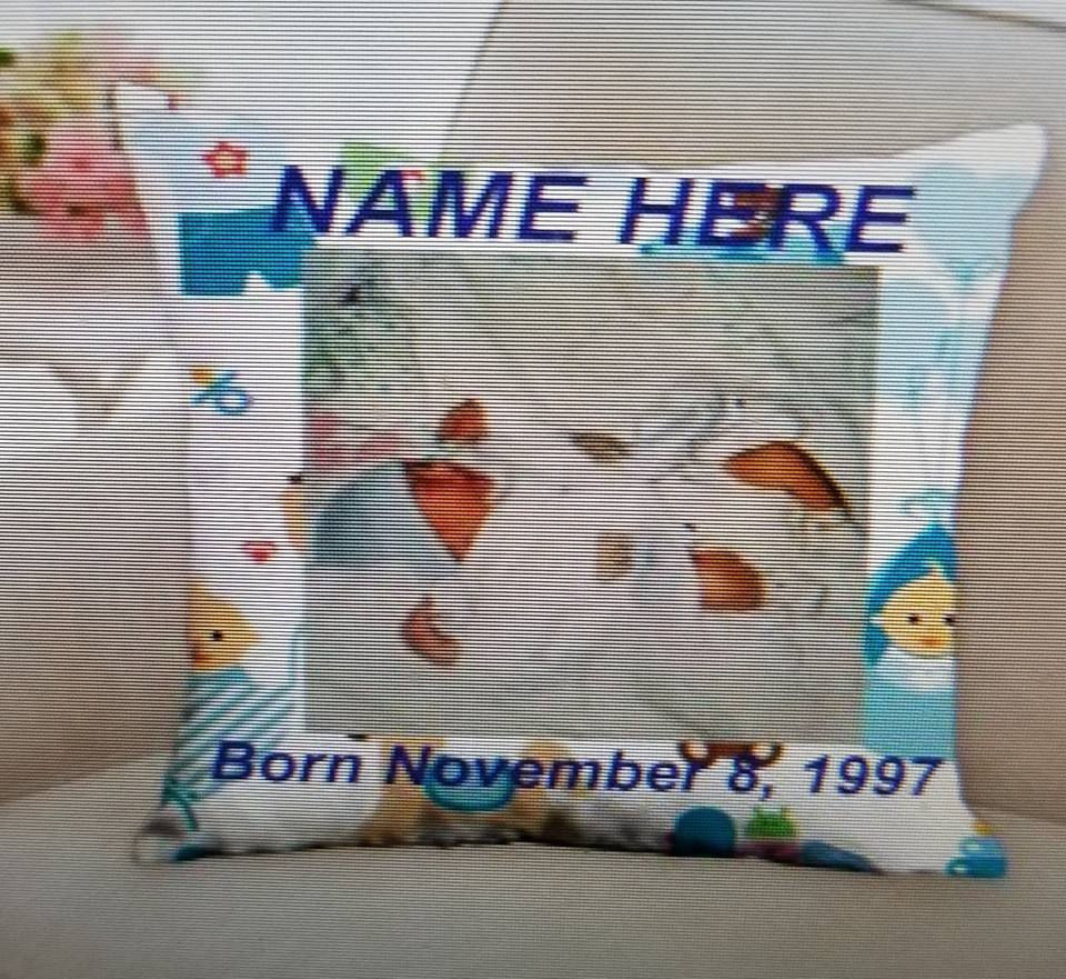 Thumbnail: NEW BABY AND CHILDREN'S PILLOWS
