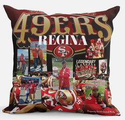 49ers NFL Sports Pillow