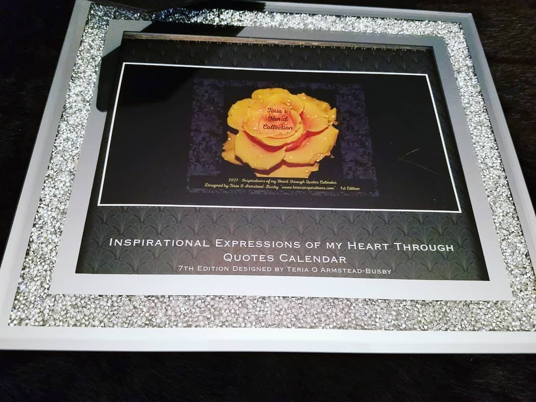 2021 Floral Calendar of Quotes