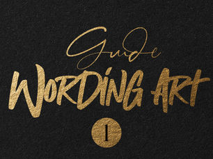 #1 Un mot d'introduction au Wording Art©
