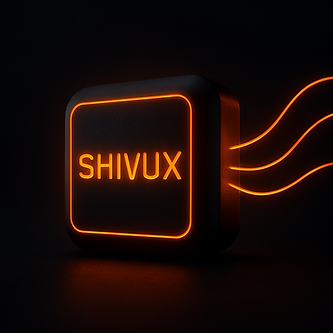 Glowing Shivux Cube in Digital Void.png