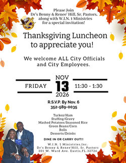 Thanksgiving Luncheon Flyer 2026