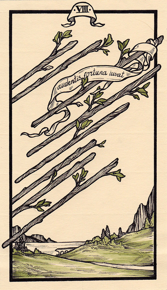 Eight of Wands