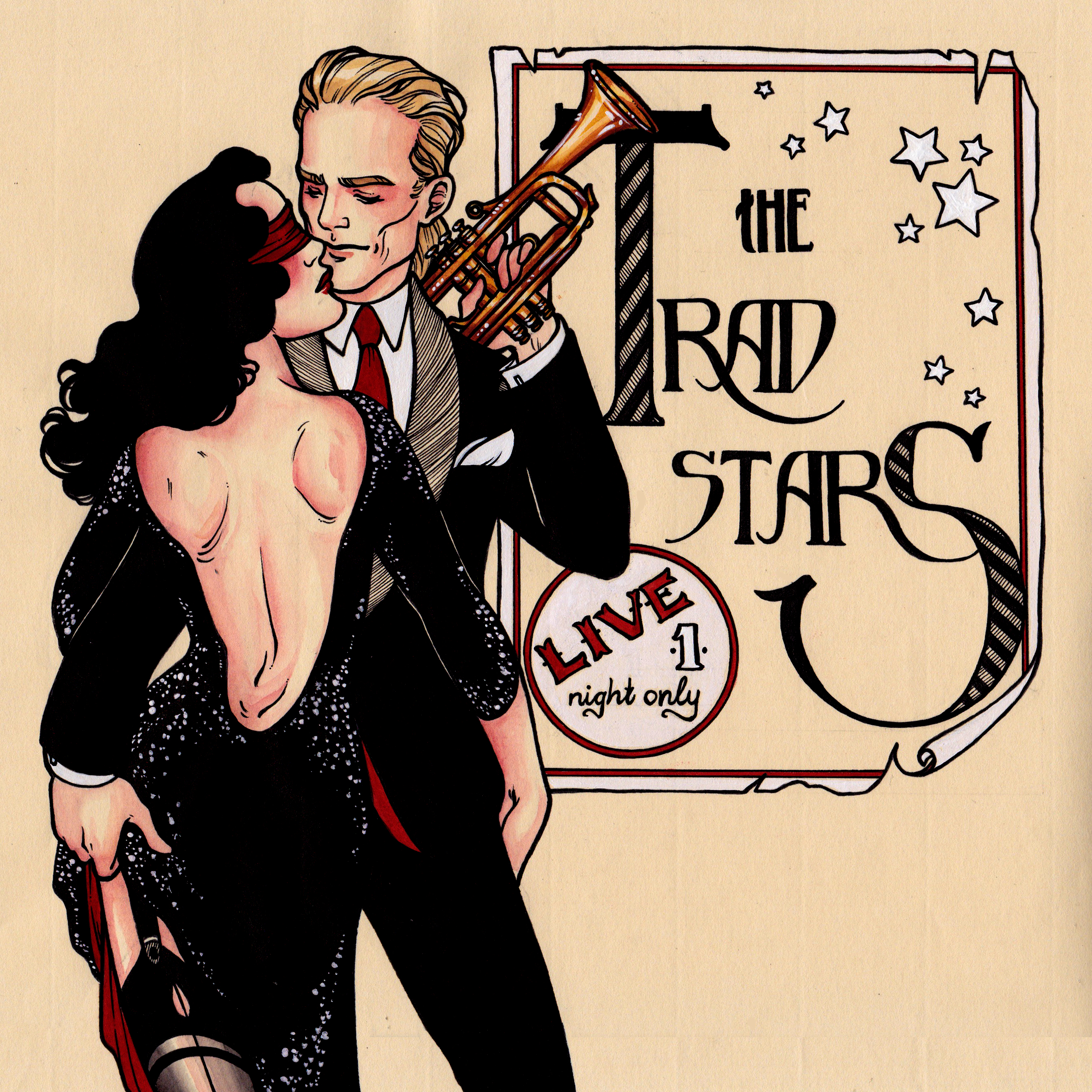 The Tradstars Music Album Cover