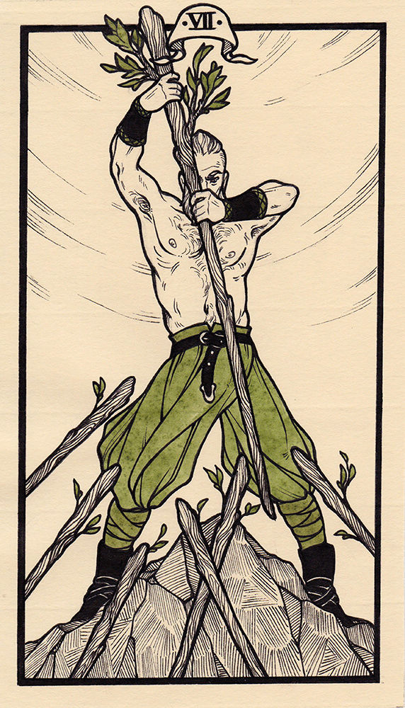 Seven of Wands