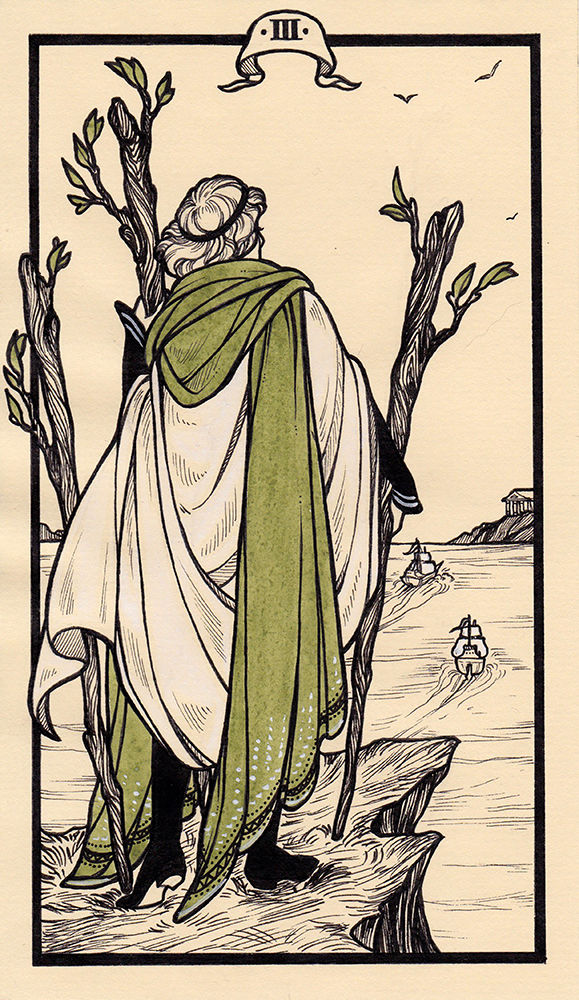 Three of Wands