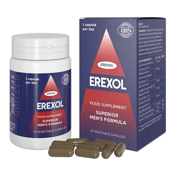 Scopri Erexol, il Viagra Naturale per chi soffre di erezione debole. Combatti i problemi di erezione con un integratore potente, naturale e senza effetti collaterali. Risultati visibili e pagamento alla consegna.
