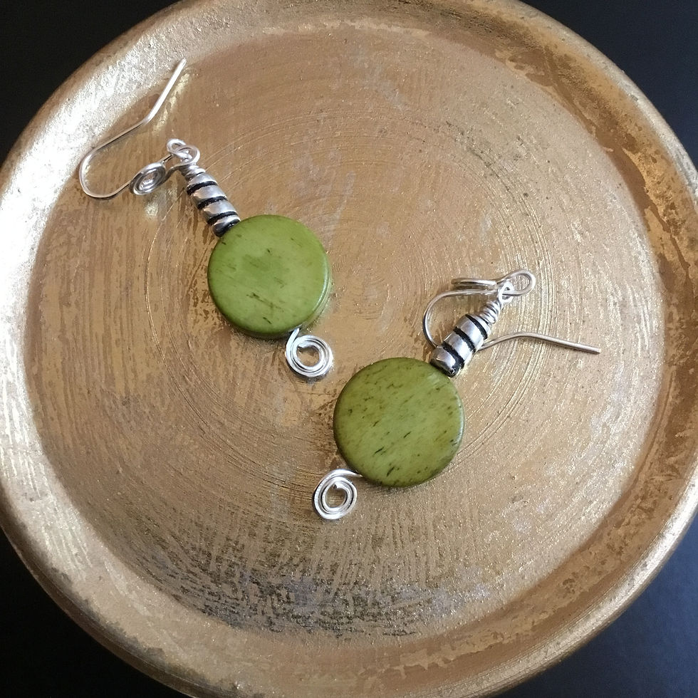 Thumbnail: Miro Handcrafted Earrings