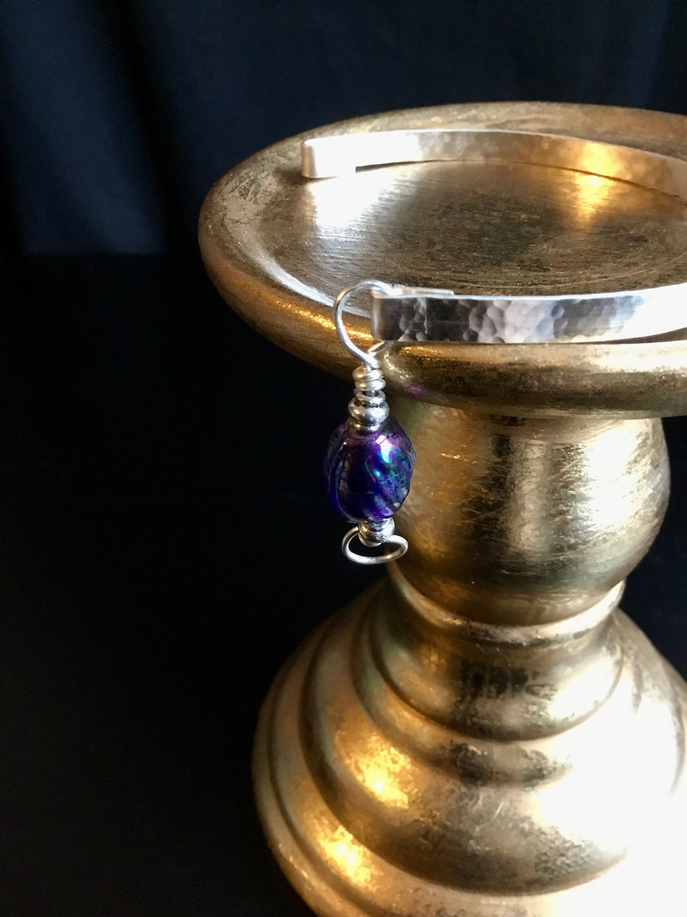 Thumbnail: Cobalt Handcrafted Bangle