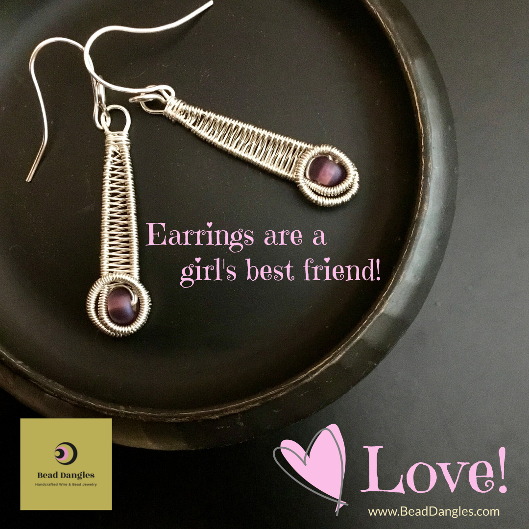 Sangria Handcrafted Earrings