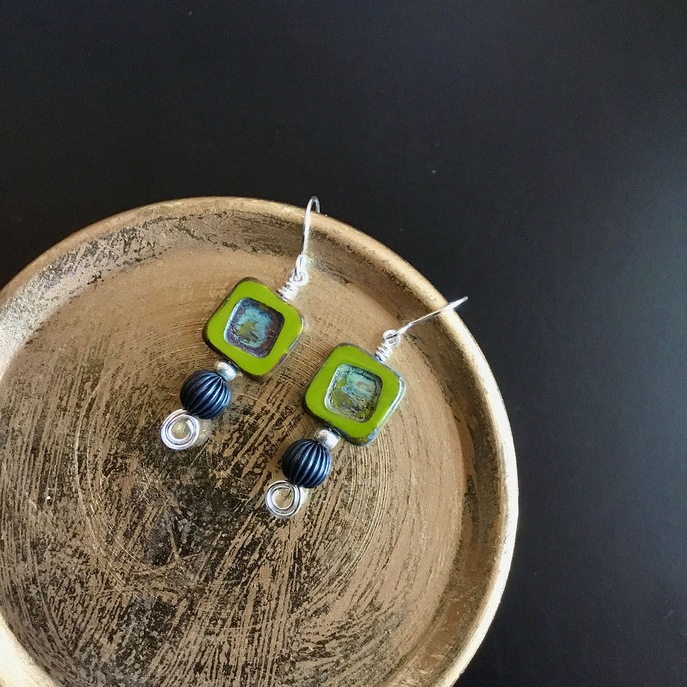 Thumbnail: Klee Handcrafted Earrings